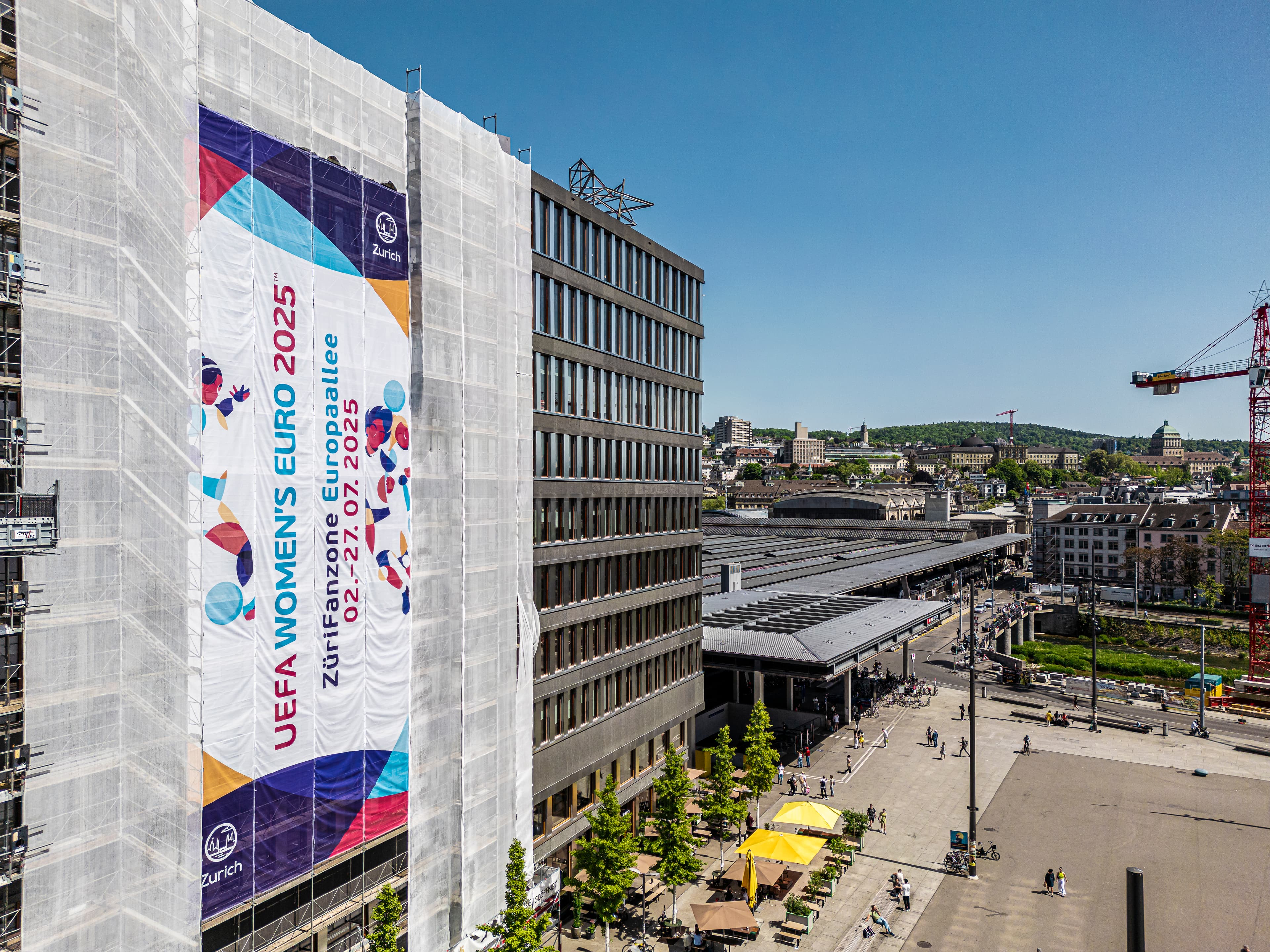 Gerüstnetz «ZüriFanzone»