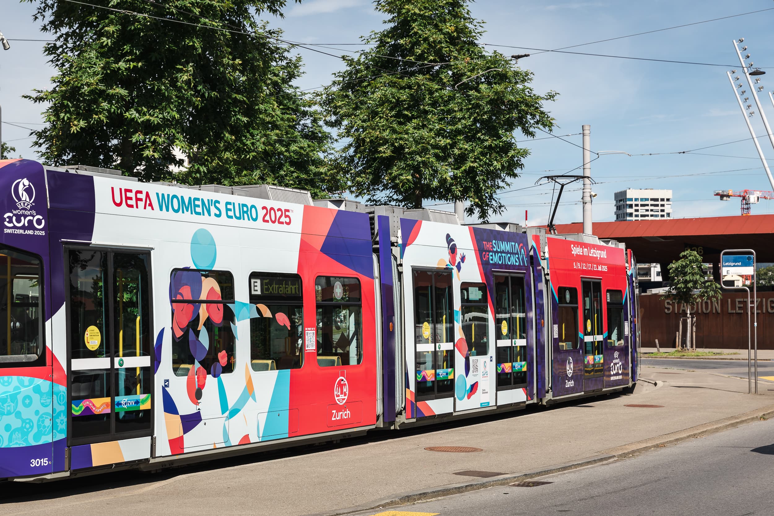 UEFA Women's EURO 2025-Tram